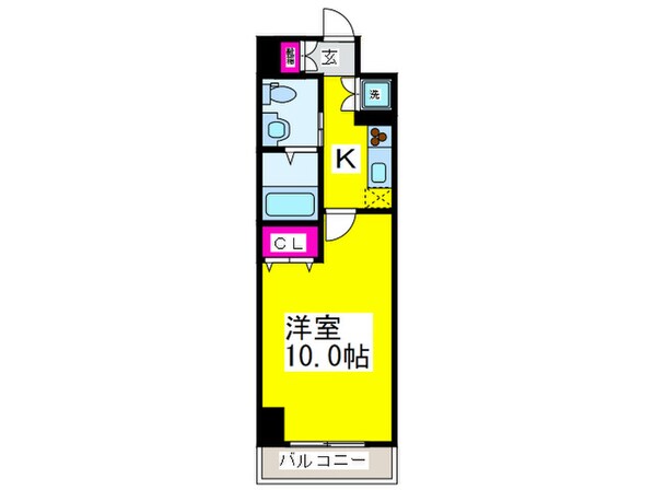 フェニックスレジデンス堺東の物件間取画像